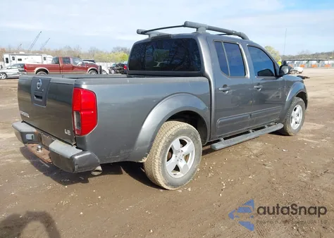 2005 Nissan Frontier Le z USA, uszkodzony, nr VIN 1N6AD07U25C445408